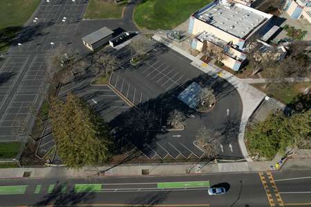 Delta Sierra Middle School Parking Lot in Stockton