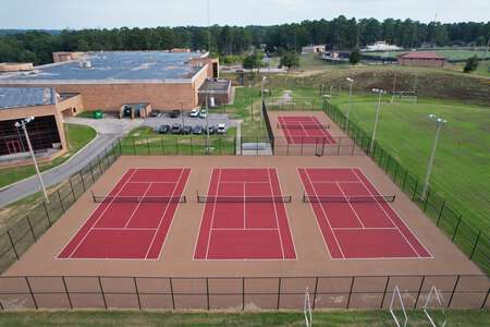 Columbia High School Tennis Courts in Columbia