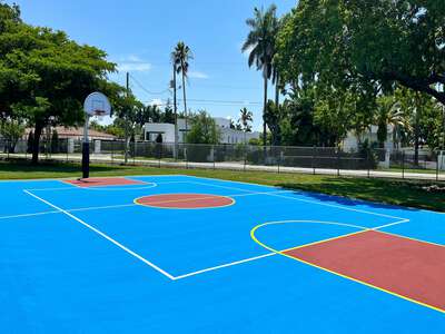Greenglade Elementary School Outdoor Basketball Courts in Miami