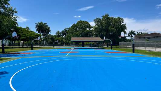 Greenglade Elementary School Outdoor Basketball Courts in Miami