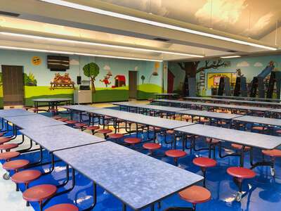 Shiloh Valley Elementary School Cafeteria in Monroe