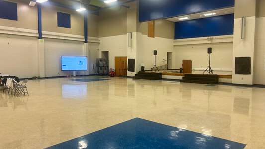 Claiborne Elementary School Gym in Baton Rouge