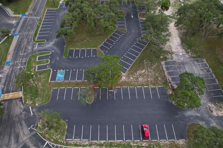 Hudson High School Parking Lot - Football Stadium in Hudson