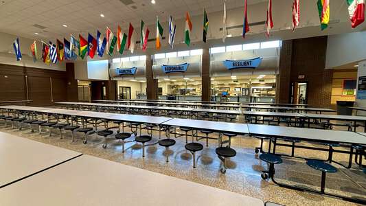 Meadowcreek High School Cafeteria/Commons in Norcross