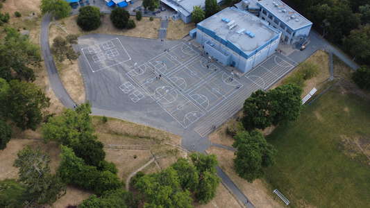 Orinda Intermediate School Lower Blacktop in Orinda