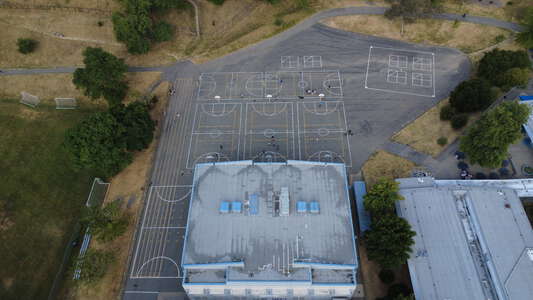 Orinda Intermediate School Lower Blacktop in Orinda