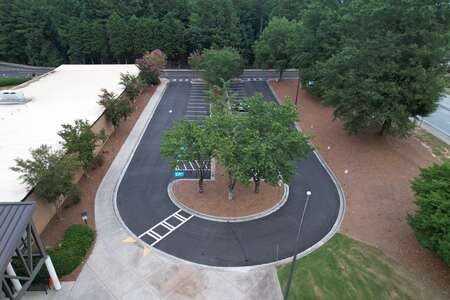 Shiloh Middle School Parking Lot - Main Front in Snellville
