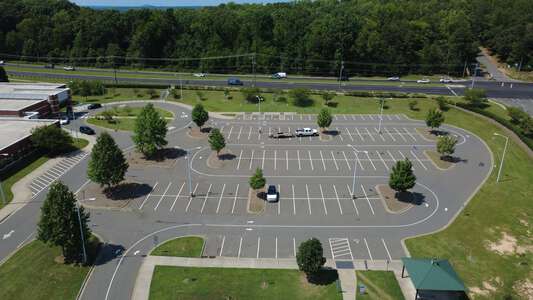 Palisades Elementary School Parking Lot - Front in Charlotte 2