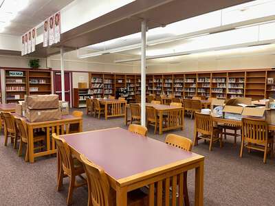 Martin Luther King Jr Tech Academy Library in Sacramento