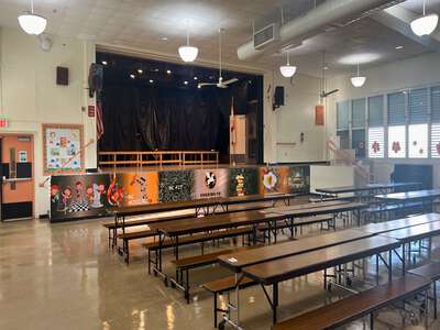 Olympia Heights Elementary School Cafeteria in Miami