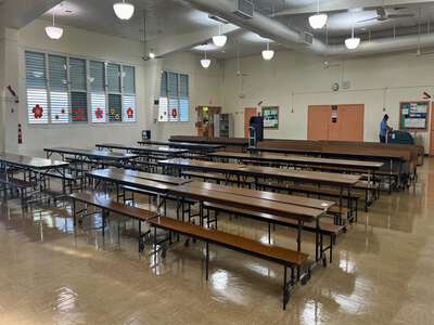 Olympia Heights Elementary School Cafeteria in Miami