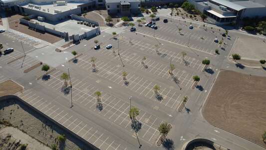 Eastlake High School Parking Lot - Baseball Field in El Paso 2