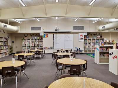 Juarez Elementary School Library in Anaheim
