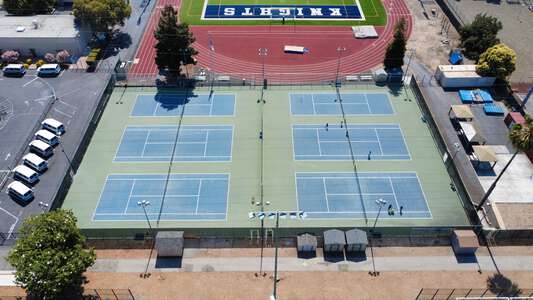 The King's Academy Tennis Courts in Sunnyvale
