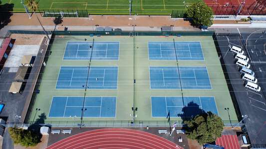 The King's Academy Tennis Courts in Sunnyvale