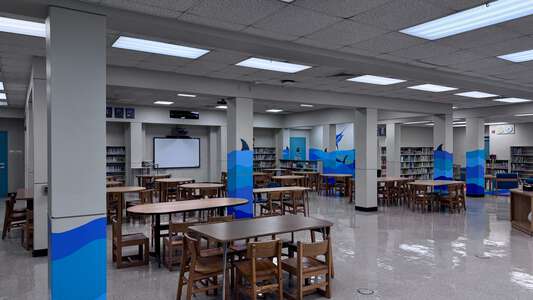 Hialeah Gardens Elementary School Library in Miami Lakes