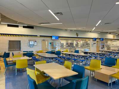 Arlington Heights High School Cafeteria in Fort Worth