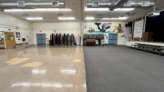 Sunset View Elementary School Cafeteria in San Diego