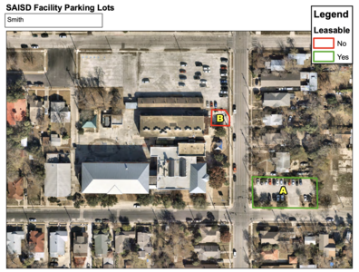 165 Smith Elementary School Parking Lot (Cap-22/HA-2) in San Antonio