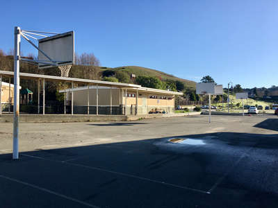 Edna Maguire Elementary School Outdoor Basketball Courts in Mill Valley