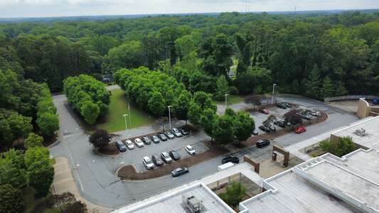 Ralph J. Bunche Middle School Parking Lot - Front in Atlanta 2