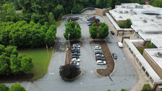 Ralph J. Bunche Middle School Parking Lot - Front in Atlanta 3