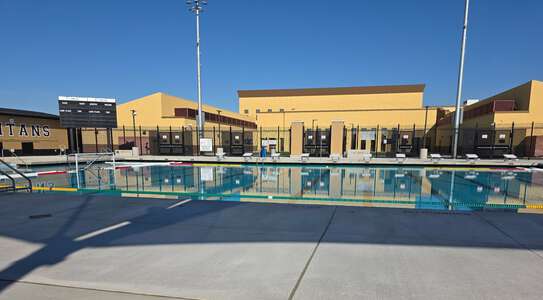 Cesar Chavez High School Pool in Stockton