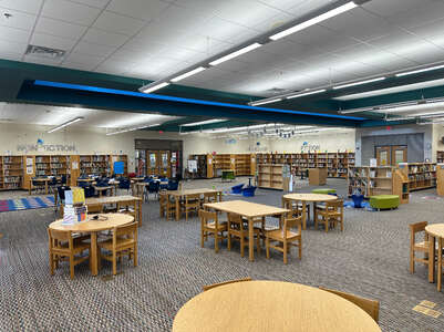 Amherst Elementary School Library in Knoxville