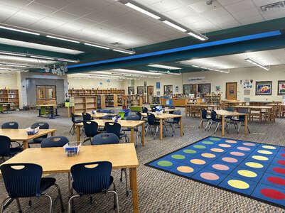 Amherst Elementary School Library in Knoxville