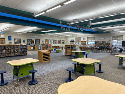 Amherst Elementary School Library in Knoxville
