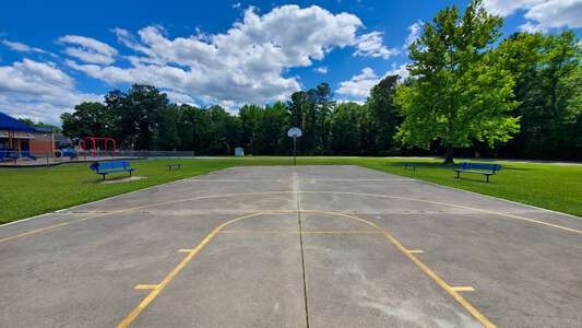 Cross Elementary School Outdoor Basketball Courts in Cross 2