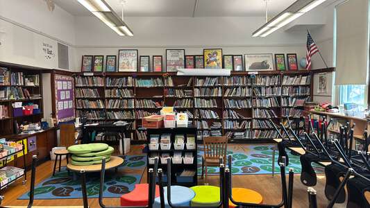 Ebinger - Christian Ebinger Elementary School Library in Chicago 2