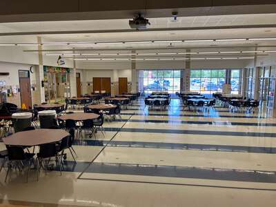 Basswood Elementary School Cafeteria in Fort Worth