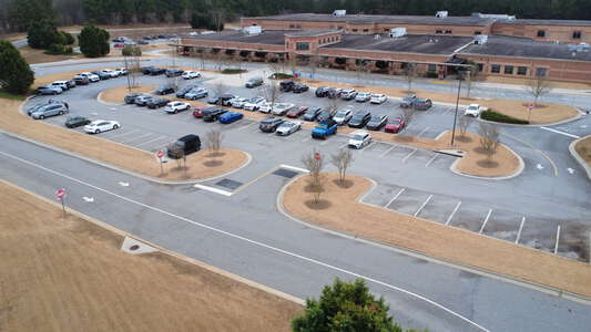 Lovin Elementary School Parking Lot - Main Front in Lawrenceville 2