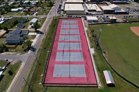 Bay High School Tennis Courts in Panama City
