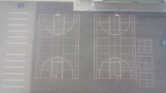New Brighton Middle School Outdoor Basketball Courts in Capitola 2