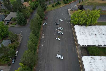 Highland Park Middle School Parking Lot - Side in Beaverton