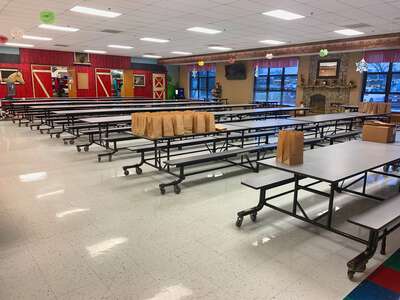 Rebecca Boone Elementary Multi-Purpose Room in Warrenton