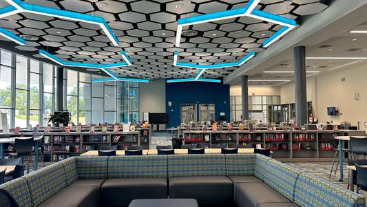 Seckinger High School Library in Buford 2