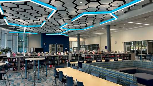 Seckinger High School Library in Buford 3
