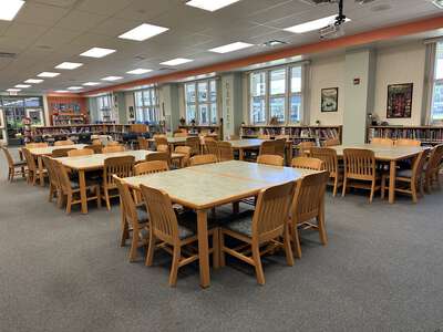 Trinity Oaks Elementary School Library in New Port Richey