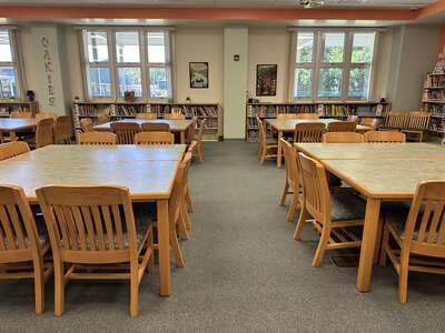 Trinity Oaks Elementary School Library in New Port Richey