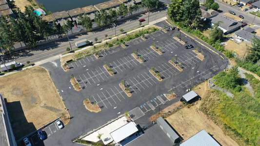 Federal Way Memorial Field Parking Lot in Federal Way