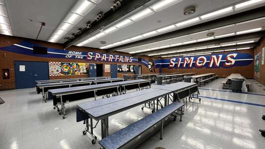 Simons Middle School Cafeteria in Pomona