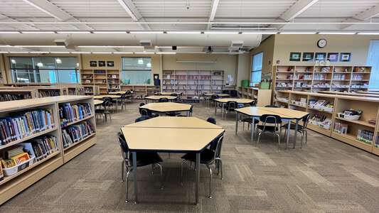 Springville Elementary School Library in Portland