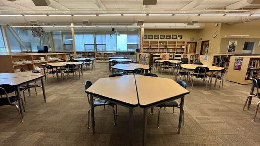 Springville Elementary School Library in Portland