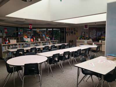 Portola Elementary School Library in Ventura