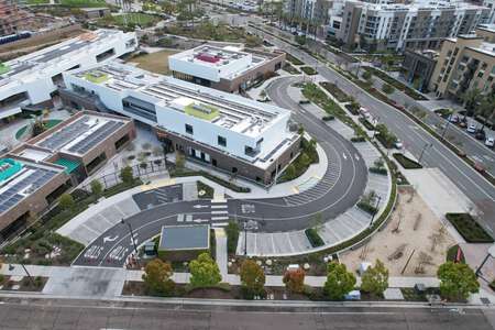 Nipaquay Elementary School Parking Lot in San Diego