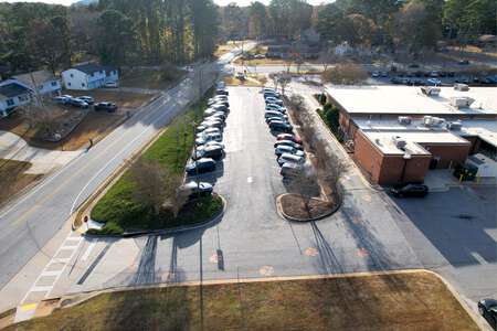 Mountain Park Elementary School Parking Lot - Side in Lilburn