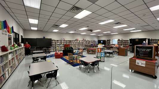 Garcia-Leza EC/PK/K School Library in Houston